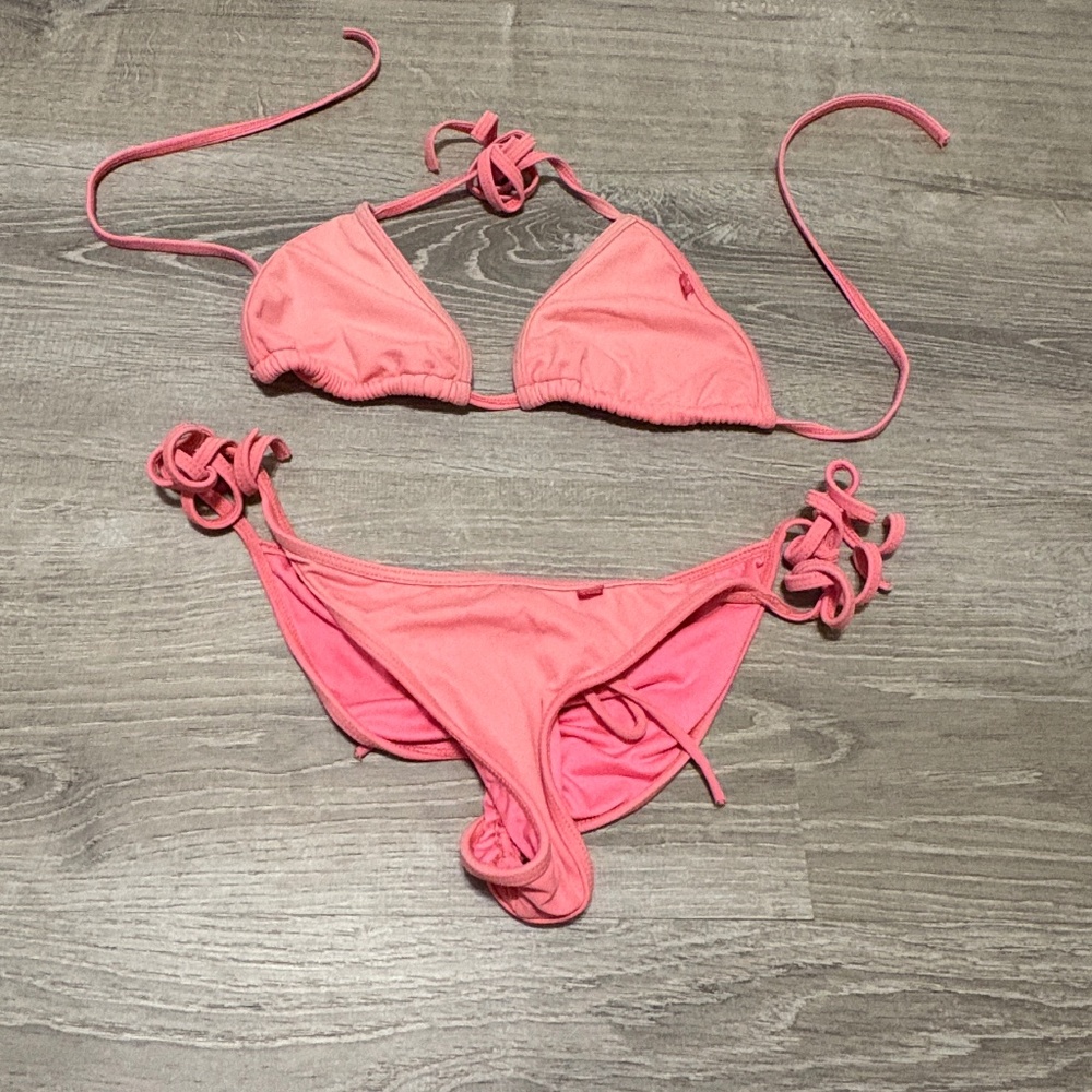 Pink Women's Bikini Set
